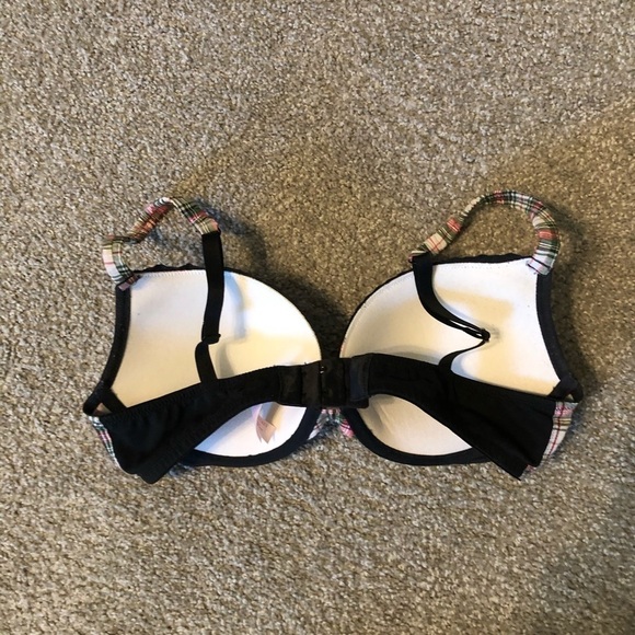 Plunge Bra/Christmas colors BEAUTIFUL! 34 D - Picture 2 of 7